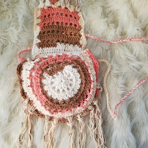 💄Crochet Boho Bag Handmade - Picture 4 of 4